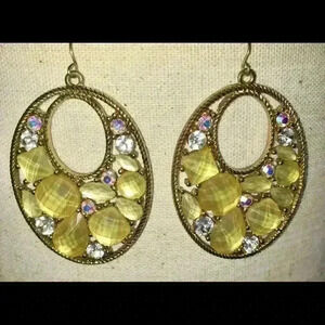 Gemstone earrings